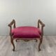 Ensemble chaise et repose-pieds de style louis xv, xixe siècle