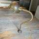 2 industrial wall sconces in brass - Denmark 1970s-80s