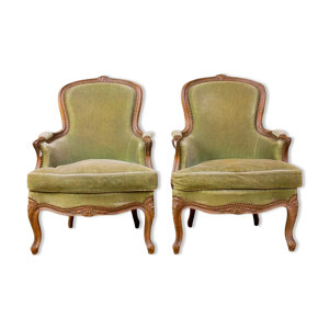 Paire de fauteuil Bergère,