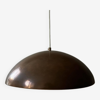 Vintage copper pendant light, Sweden 1960s