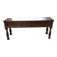 Console bois pin 1900