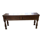 Console bois pin 1900