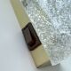 Large Vintage Murano Glass Brass Wall Lamp