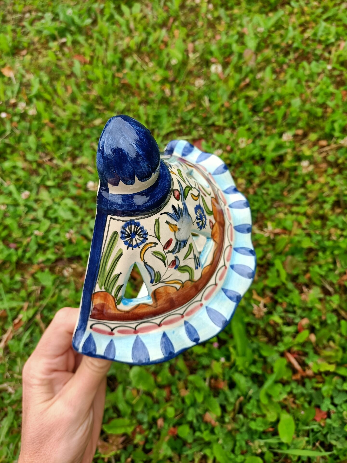Retro wall sconces pottery Portugal 💐