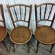 Set of 4 bistro chairs early 20th century