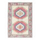 Vintage Turkish Oushak Handmade Wool Cotton Red Area Rug 150x218
