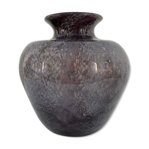 Vase en verre soufflé