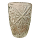 Vintage transparent vase