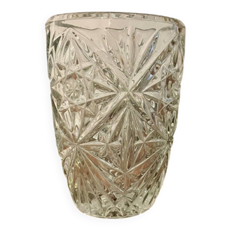 Vase transparent vintage