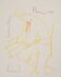 Jean Cocteau : Lettre de Barcelone, lithographie originale signée