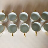 10 Ahrenfeldt Limoges coffee cups