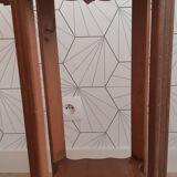 Vintage 50s harness in light walnut and marble.