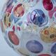 Vintage round vase - Bohemia 1960 - "Nemo" Borske Sklo by Max Kannegiesser