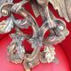 Golden wall shelf, eagle motif