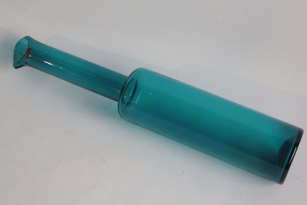 Glass bottle by Nanny still for Riihimäen Lasi O.Y Finland