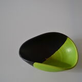 Vintage two-tone ceramic cup 50's