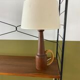 Vintage Scandinavian teak lamp