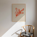 Botanical illustration giclee print, 50x70