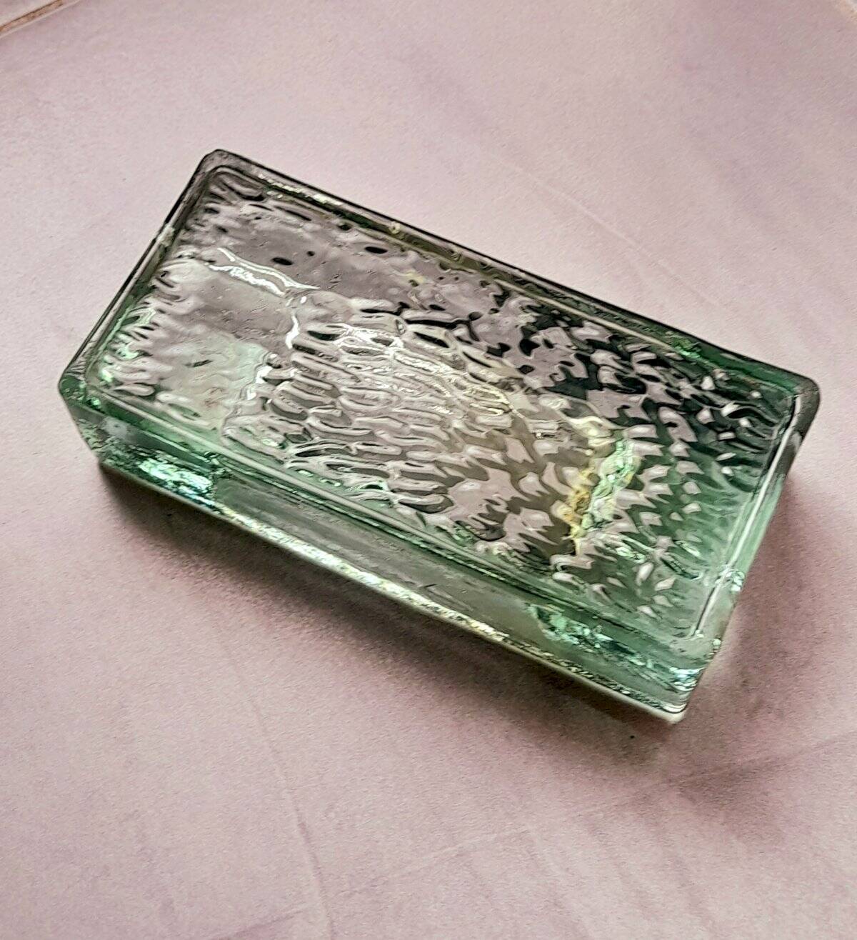 Art Deco glass ashtray