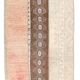 2x6 Turkish Short Brown Handmade Vintage Runner Rug, 64x174Cm