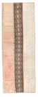2x6 Turkish Short Brown Handmade Vintage Runner Rug, 64x174Cm