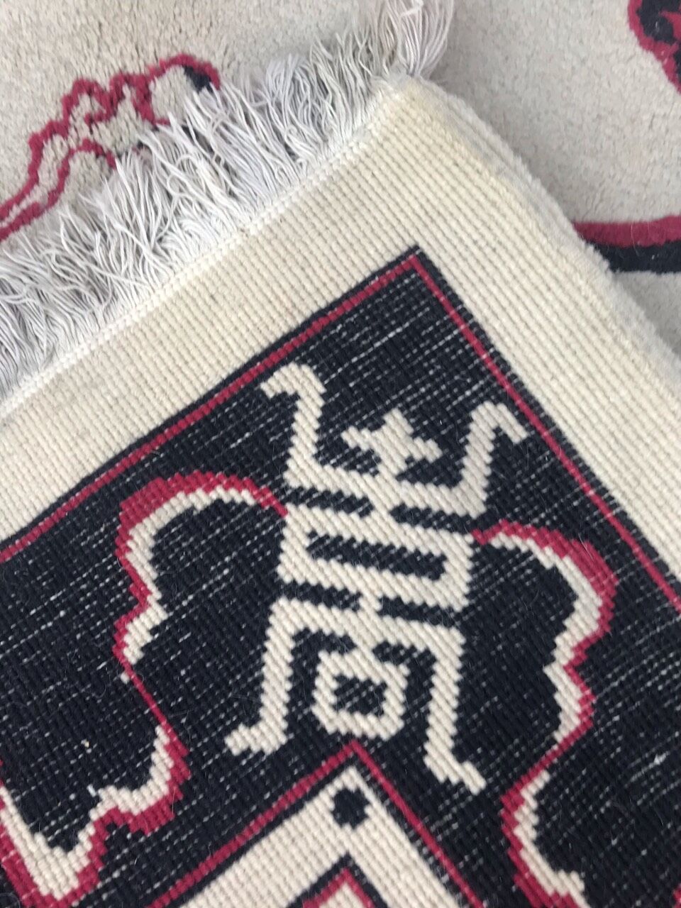 Vietnam handmade square rug 150x150 cm