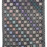 6x10 Geomtric Pattern Tribal Kilim Rug, 194x305 Cm