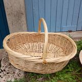 Wicker pastry basket
