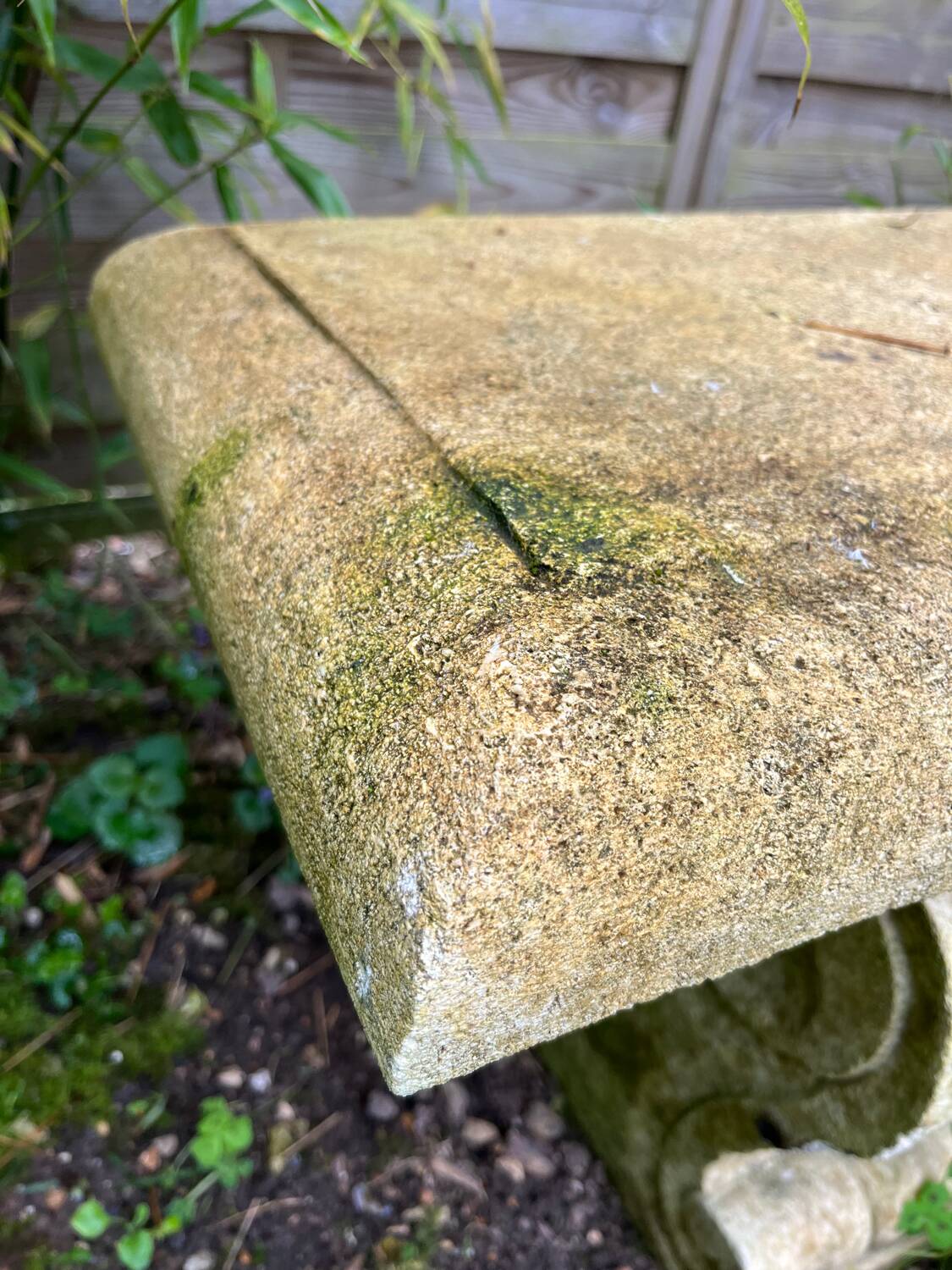 Stone bench