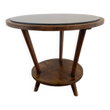 Art deco tripod pedestal table