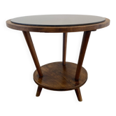 Art deco tripod pedestal table
