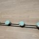 Vintage wall coat rack