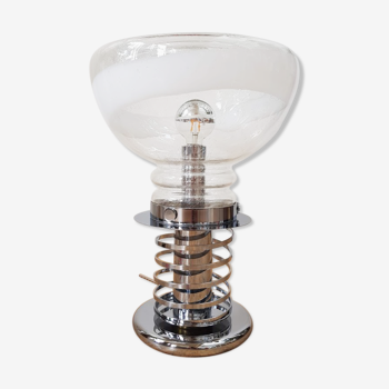 Space Age Lamp with Handblown Murano Glass from Doria Leuchten