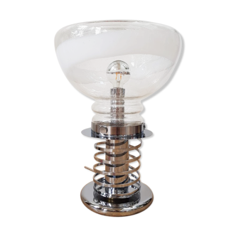 Space Age Lamp with Handblown Murano Glass from Doria Leuchten