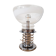 Space Age Lamp with Handblown Murano Glass from Doria Leuchten
