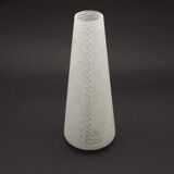 French vintage retro white opaque patterned glass replacement shade