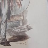 Print "the chemist" by Gavarni