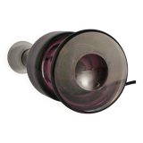 Mid-Century Modern Purple Chrystal Glass Table Lamp by Kosta 1960s