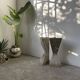 Planters jardinières fibrociment triangulaires