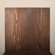 Gerrit Rietveld Zig Zag Chair is dark brown stained wood