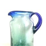 Carafe bubbled glass style Biot
