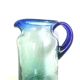 Carafe bubbled glass style Biot