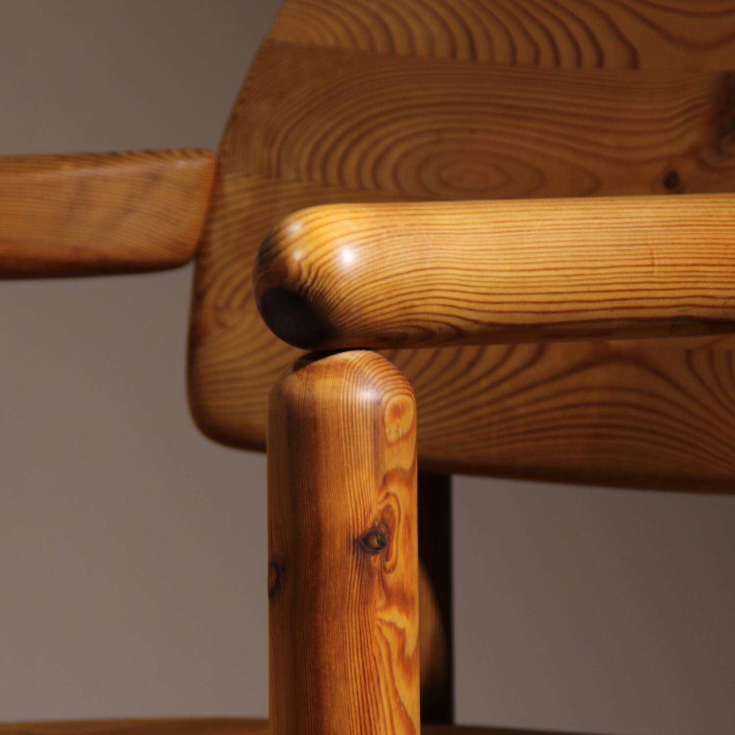 6 fauteuils par Rainer Daumiller en bois de pin, Danemark années 1980