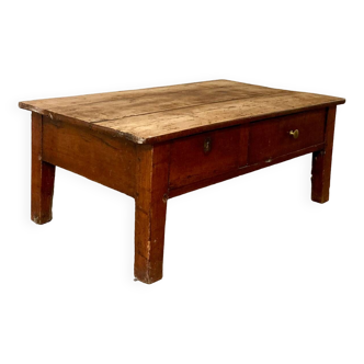 Ancienne table de ferme basse