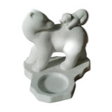 Polar bear candle holder