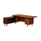 Bureau de direction en palissandre de 1953