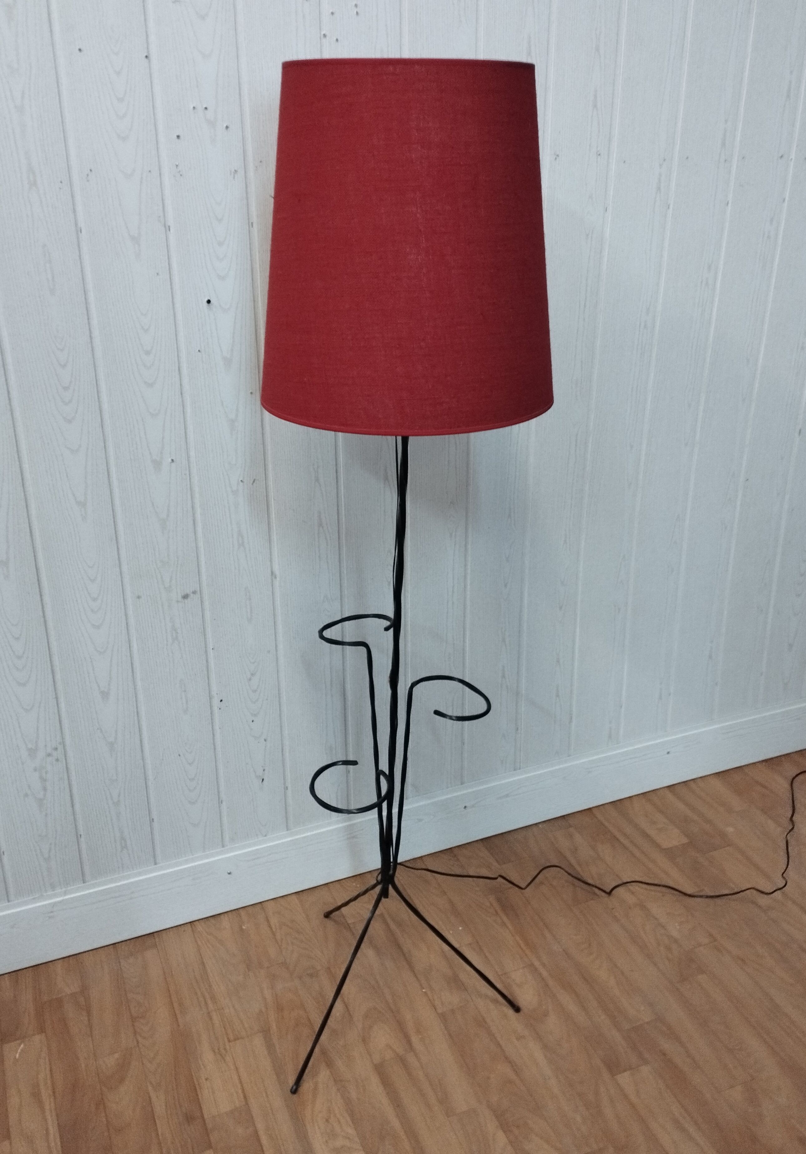 Vintage tripod floor lamp 60s