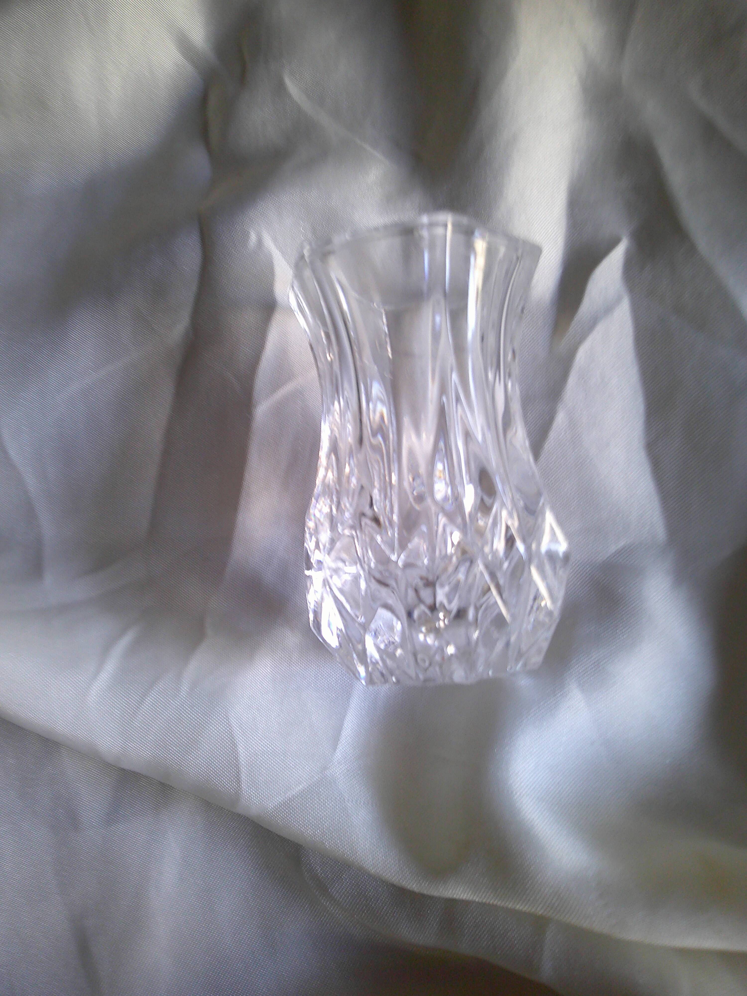 Set of 5 crystal glasses