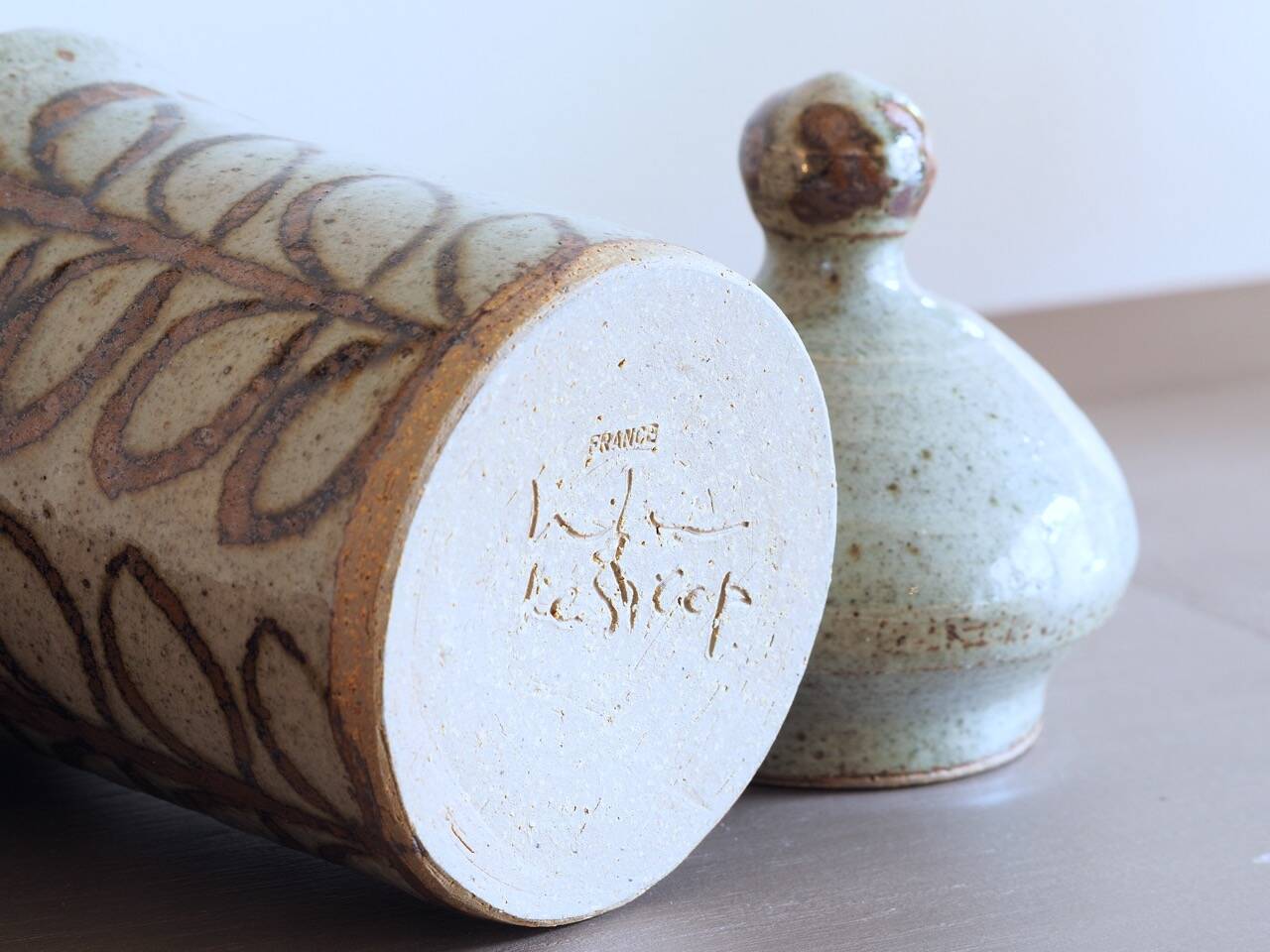 Ceramic pot Jean TESSIER