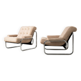 Ensemble de 2 fauteuils lounge emblématiques Borkum par Johan Bertil Häggström pour IKEA